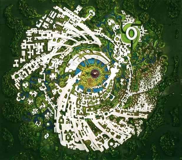 The Galaxy Masterplan of Auroville